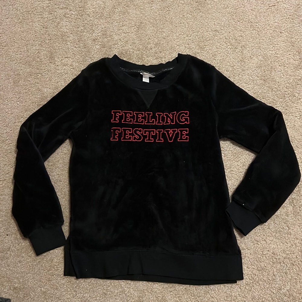 Target Wondershop Festive Pajama Top : Size Small